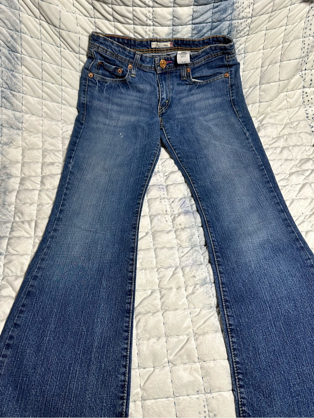 Levi's Dark Blue Flare Jeans